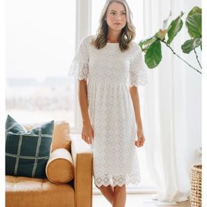 Luca & Grae White Lace Dress
